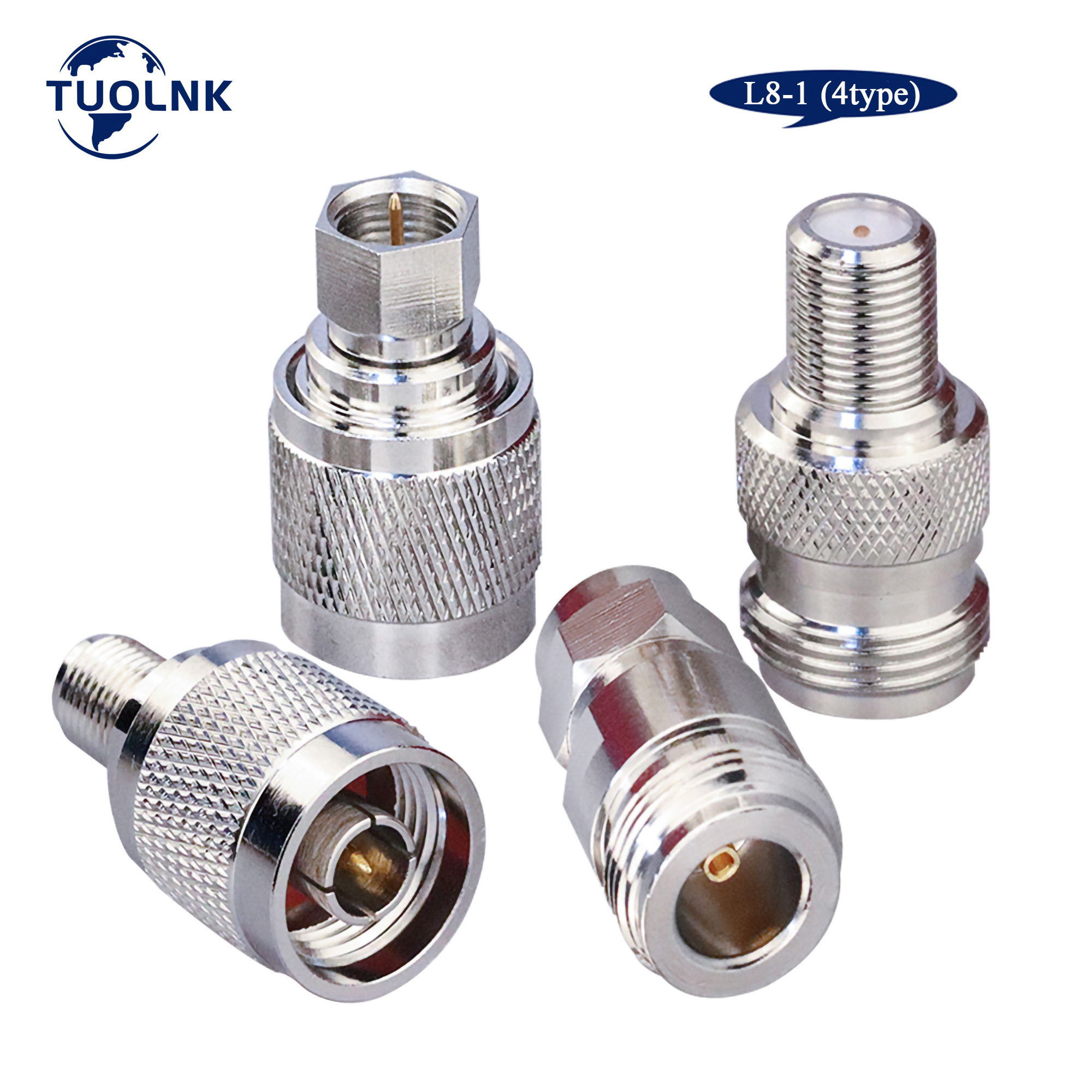 N To F Coax Adapter Kit Male Female Antenna Rf Coa Grandado