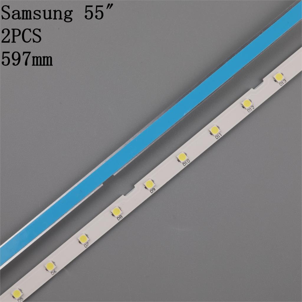 LED strip 40 leds for AOT_55_NU7300_NU7100_2x40_3030C BN96-45913A 15485A UN55NU7300 UE55NU7105 UE55NU7170U UE55NU7300U STS550AU9