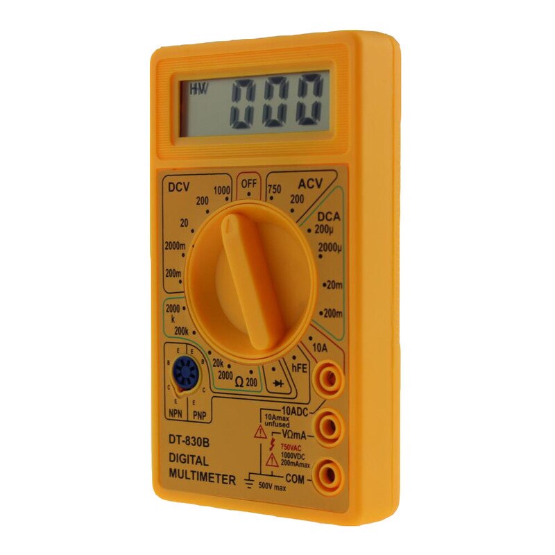 DIDIHOU Digital Multimeter with Ohm Volt and Diode Voltage Tester