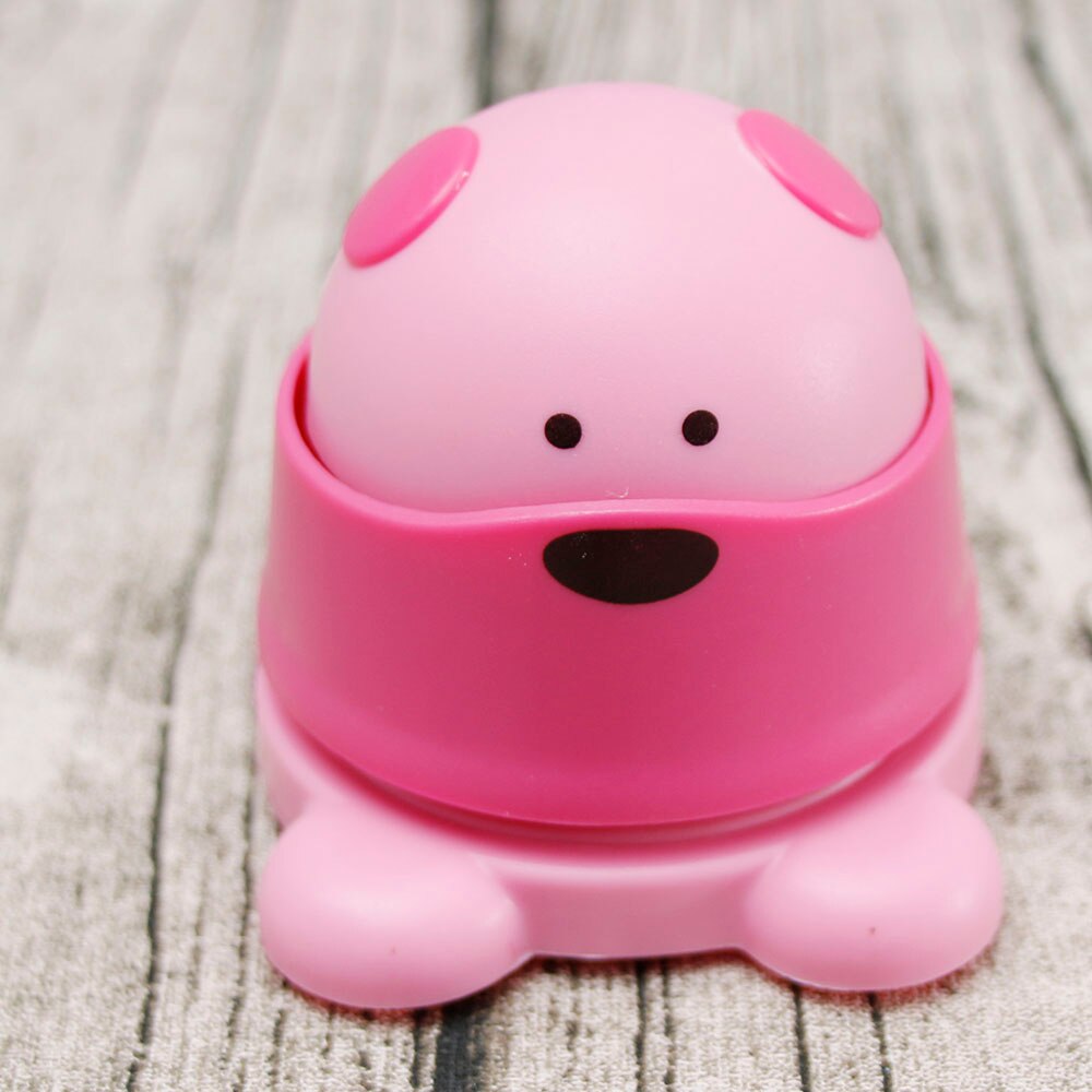 Mini Bear Style Student Office Stapler Finisher Without Staple Staple-Free Stapler Eco-friendly