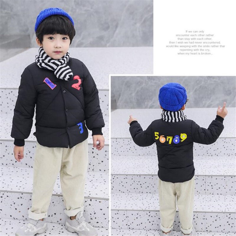 -né bébé vers le bas manteau fermeture éclair à capuche bébé hiver manteau 4 couleurs à manches longues enfants vêtements de neige bébé vêtements d'hiver: Color 2 / 100cm