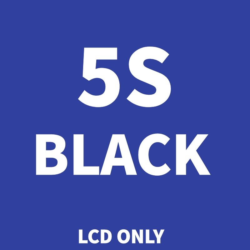 Pantalla LCD para iPhone 5, 5S, 5C, SE , montaje de digitalizador táctil, cristal frontal, color blanco y negro, AAA: Caqui