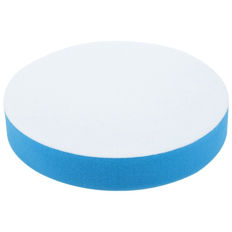 2 Stuks 6 Inch 150Mm Zachte Platte Spons Buffer Polijsten Pad Kit Voor Auto Polijstmachine, groen & Blauw