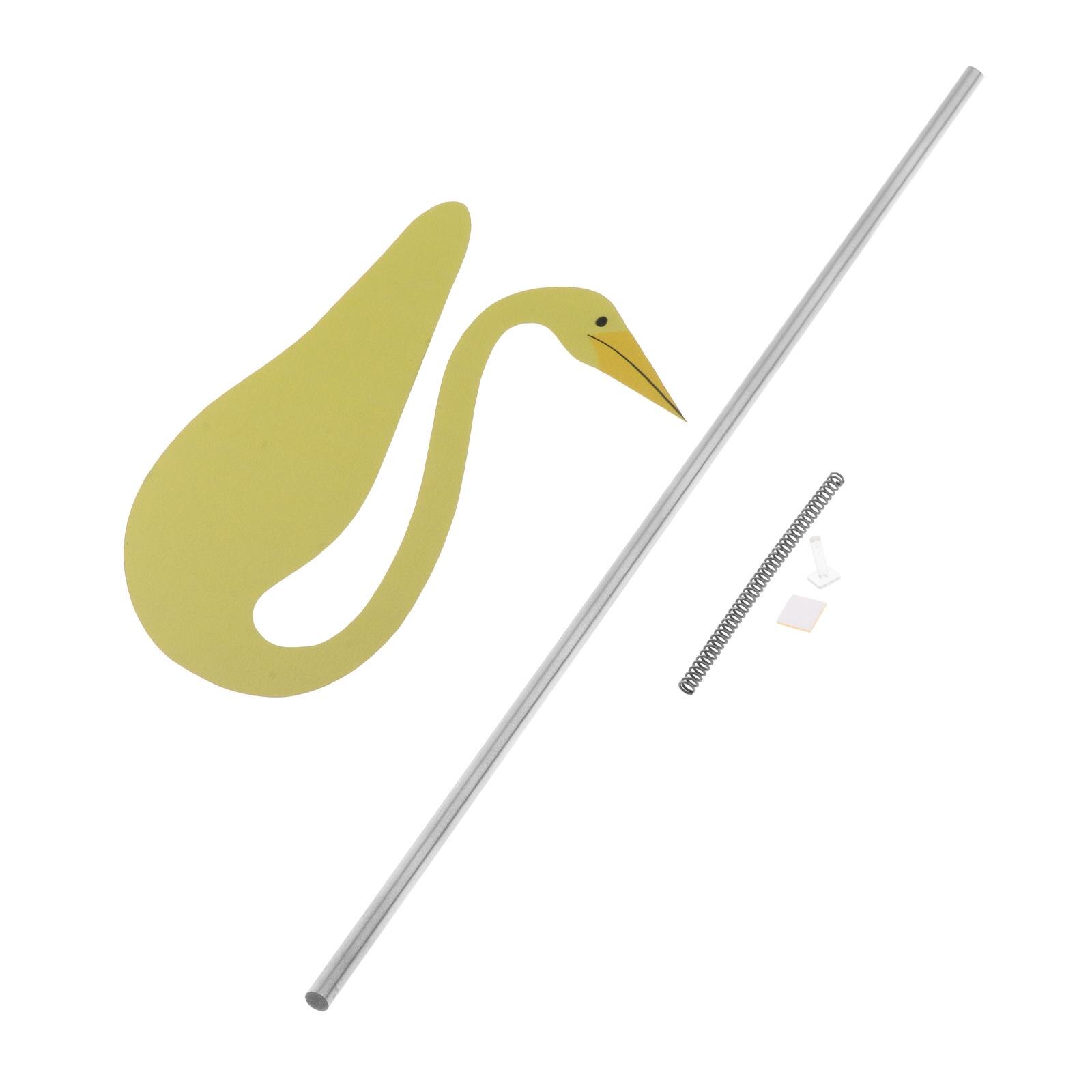 Flamingo Wind Spinner Swirl Vogel Grillige En Dynamische Vogel Draait Met De Lichte Tuin Breeze Voor Outdoor Yard Strand Zomer: yellow