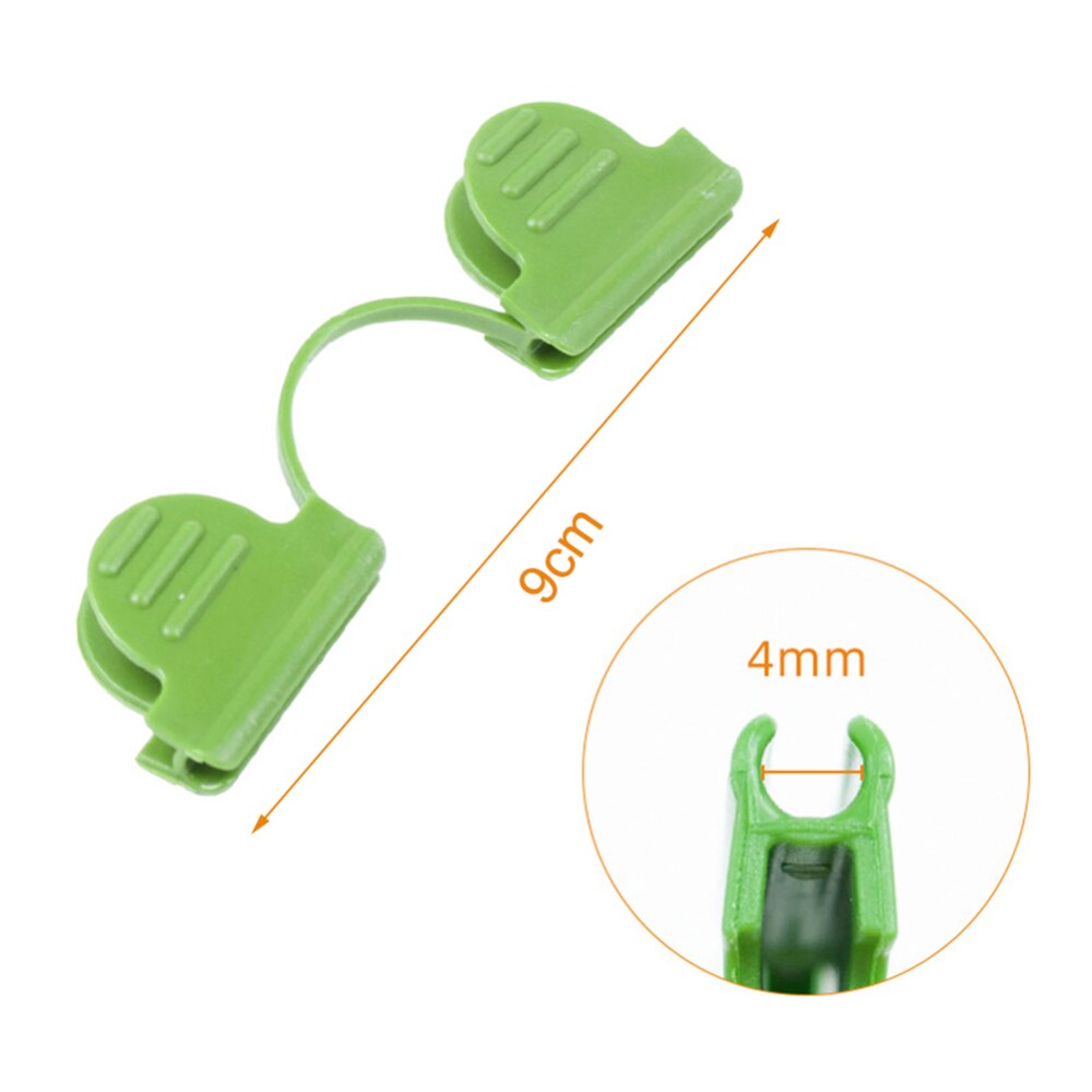 thumbnail: FUBESK 20 Stuks Kasframe Clips – Voor Buizen Van 19/20/25 Mm, Om Folie Vast Te Zetten