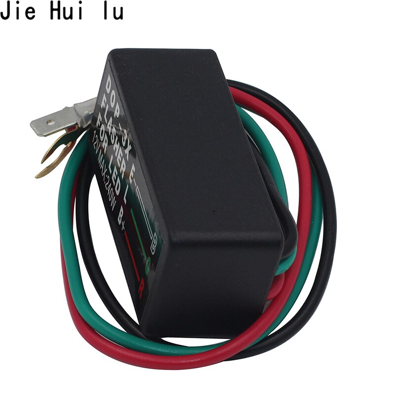 Universele Auto Motorfiets Led Halogeen Richtingaanwijzer Knipperautomaat Blinker Lamp 3 Pin 3-Pin Voor Auto Motor scooter