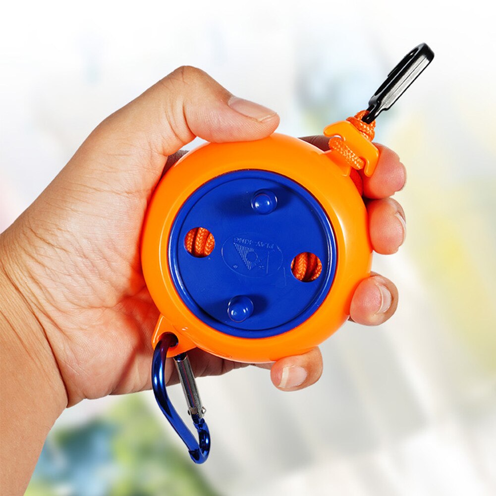 Hanging Laundry Indoor Outdoor Drying Rack Retractable Clothesline Single Rope Adjustable Length Space Saving Windproof Balcony