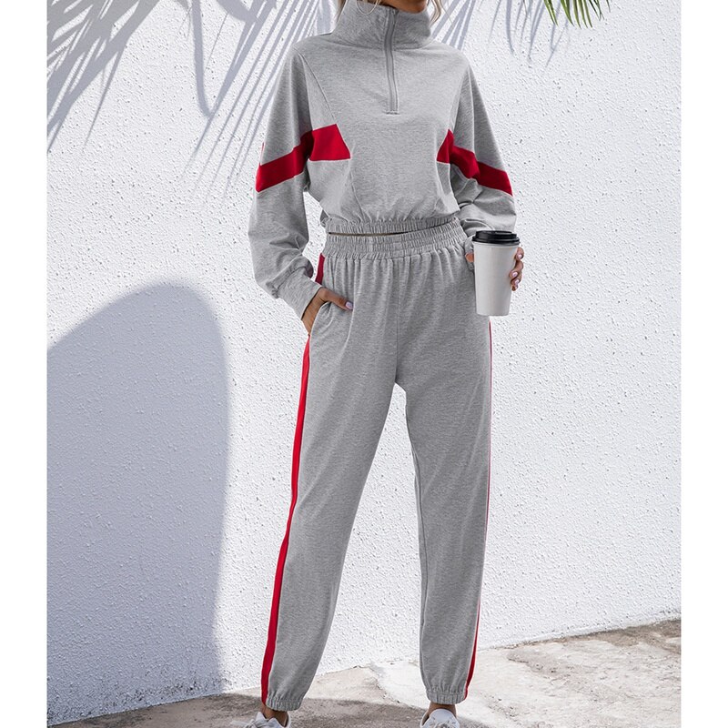 Vrouwen 2 Delige Set Casual Sportswear 2 Delige Set Vrouwen Zweet Broek Sweatshirt Outfit