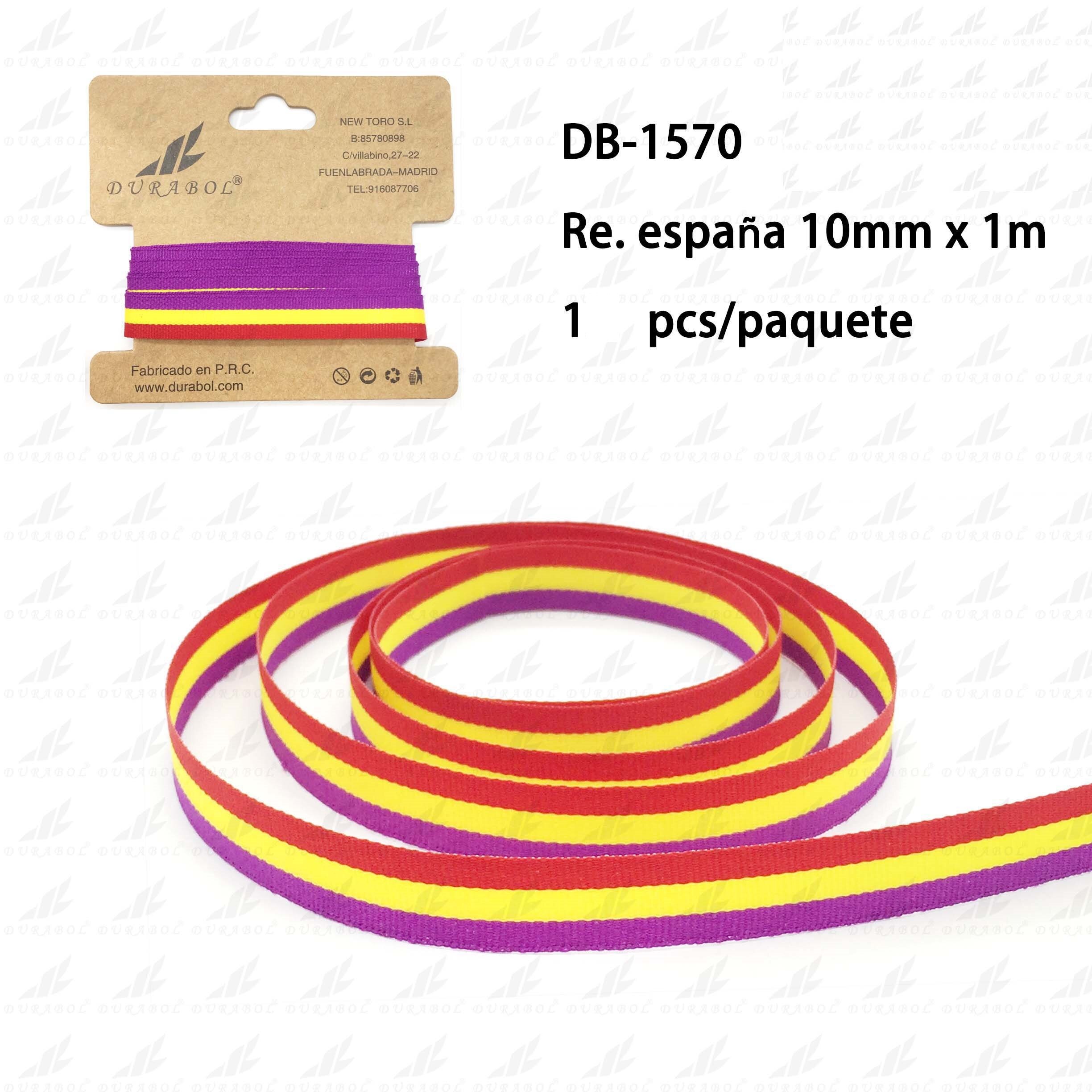 Pulsera Republica Española Cinta España Cintas Lazos DIY Collar 1cm: 1M