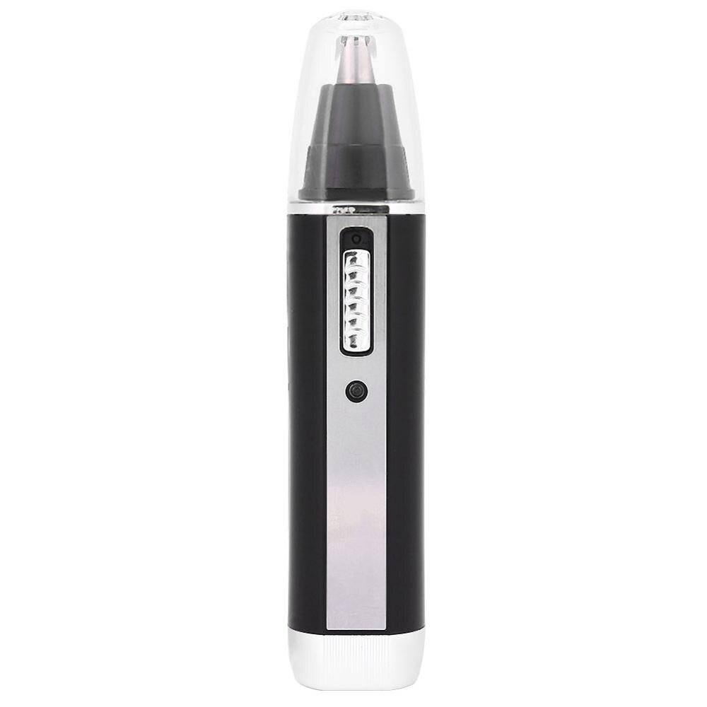 Kemei 4 in 1 Rechargeable nose hair trimmer for men trimer ear face eyebrow nose hair removal eyebrow Trimmer for nose Wireless: Black