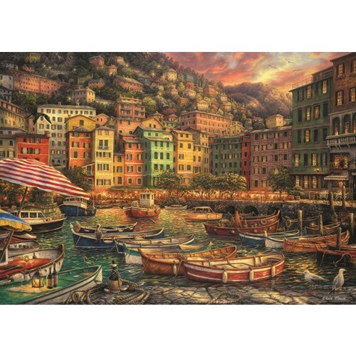 Anatolian 3000 Stuk İtalya'dan Trillingen Puzzel-4914