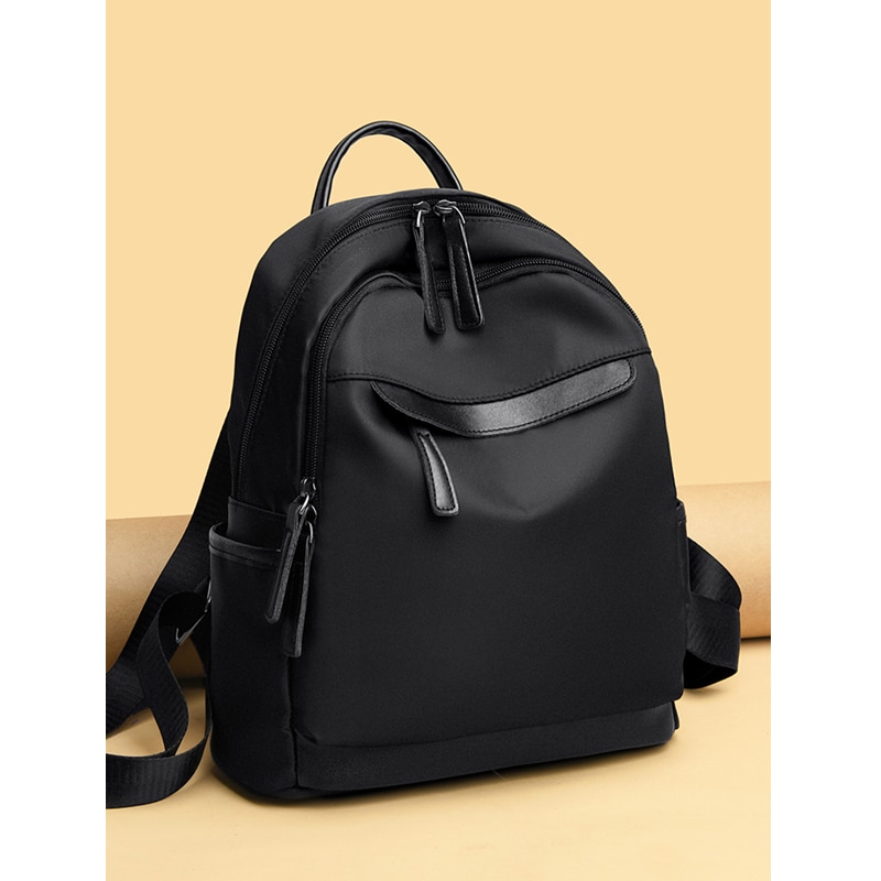 Zaino da donna zaino da scuola versatile da viaggio Oxford di grande capacità per il tempo libero da donna