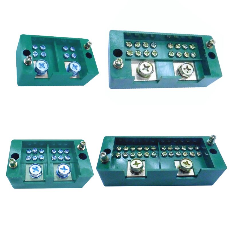 Junction Box 2 In 4/6/8/12 Out Wire Splitter 220V Household Surface Mounted Terminal Block Box