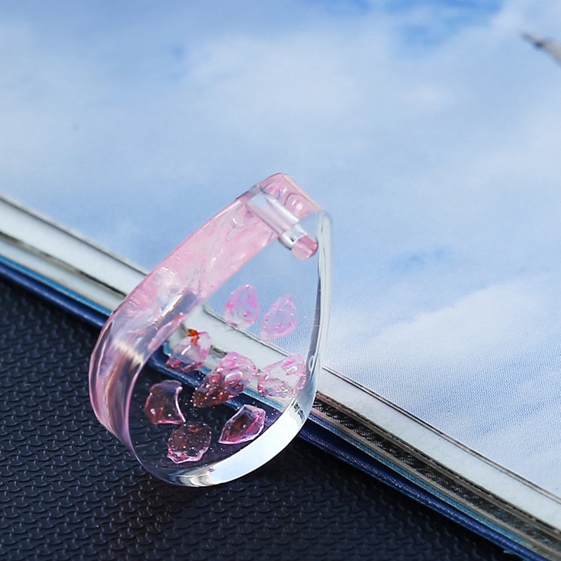 Silicone Casting Mold For DIY Resin Jewelry Pendants 12 Shapes Silicone Casting Mold Tools For Clay Epoxy Resin