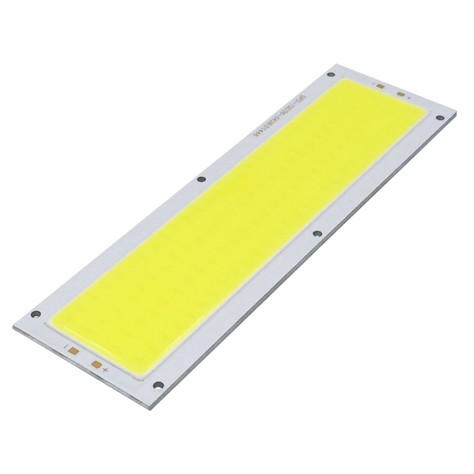 10W Led Licht Cob Chip 12V Lamp Led Panel Strip Voor Diy Huis Verlichting Werk Lampen DC12-14V 120mm X 36 Mm Warm Koel Wit Blauw Rood
