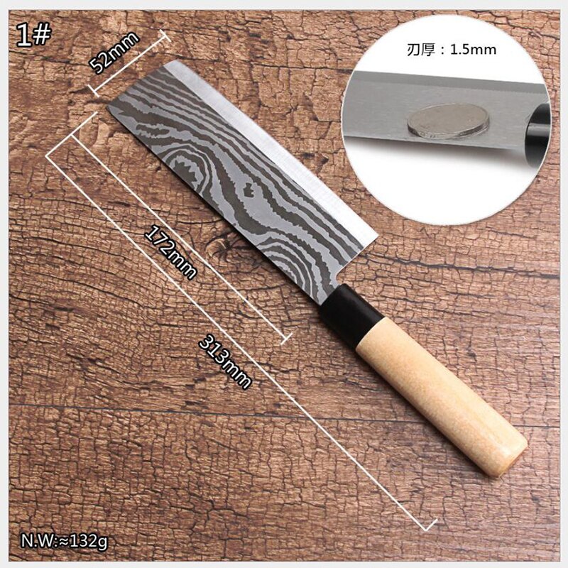 RSCHEF Japanese stainless steel sharp knives knives kitchen knives advertising