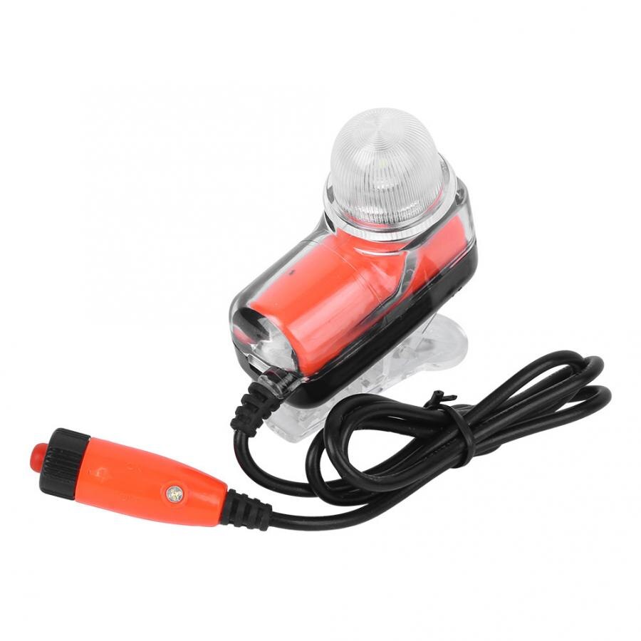 Redningsvest lys bærbar plast lithium batteri redningsvest vest lys lampe tilbehør med led lys chip rednings vest tilbehør