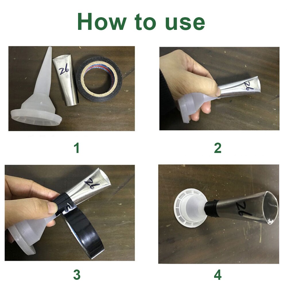 Stainless Steel Glue Remover Scraper Applicator Caulk Nozzle Finishing Tool Caulking Finisher Glue 14PCS