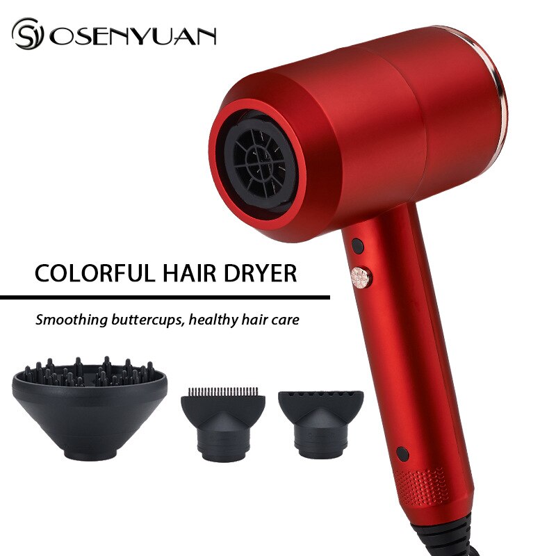 Beste Negativ ionisch Haar Trockner 3-in-1 Multifunktionale Styling Werkzeuge Haartrockner Haar Blasen Trockner Schnelle Gerade Luft Styler: verrotten / uns