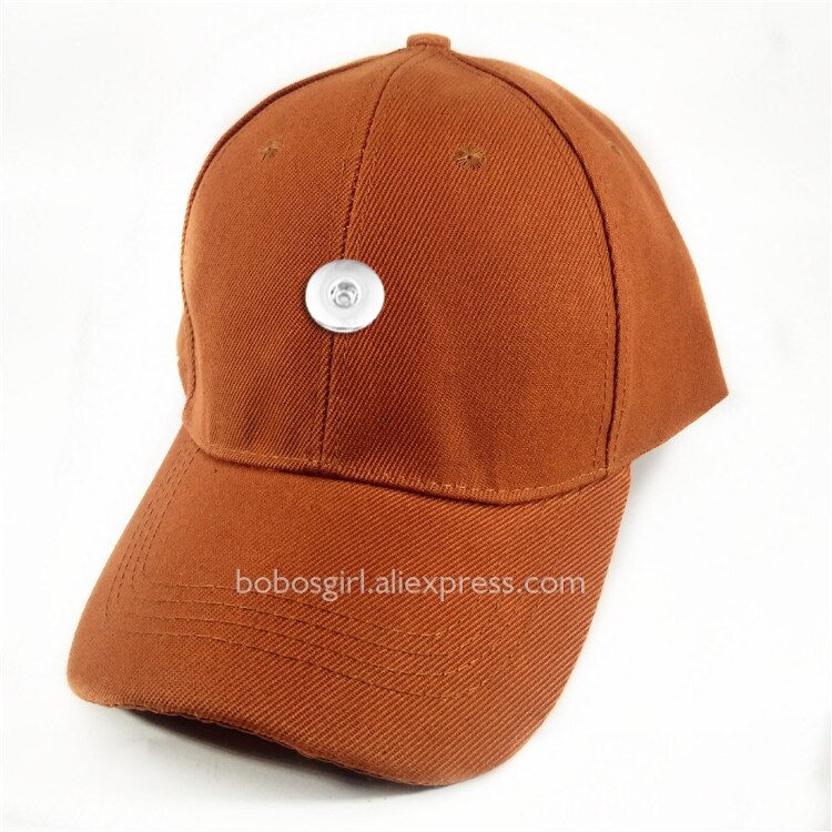 Multicolor sport Baseball 18mm przystawki przycisk czapki DIY biżuteria kapelusze TW206