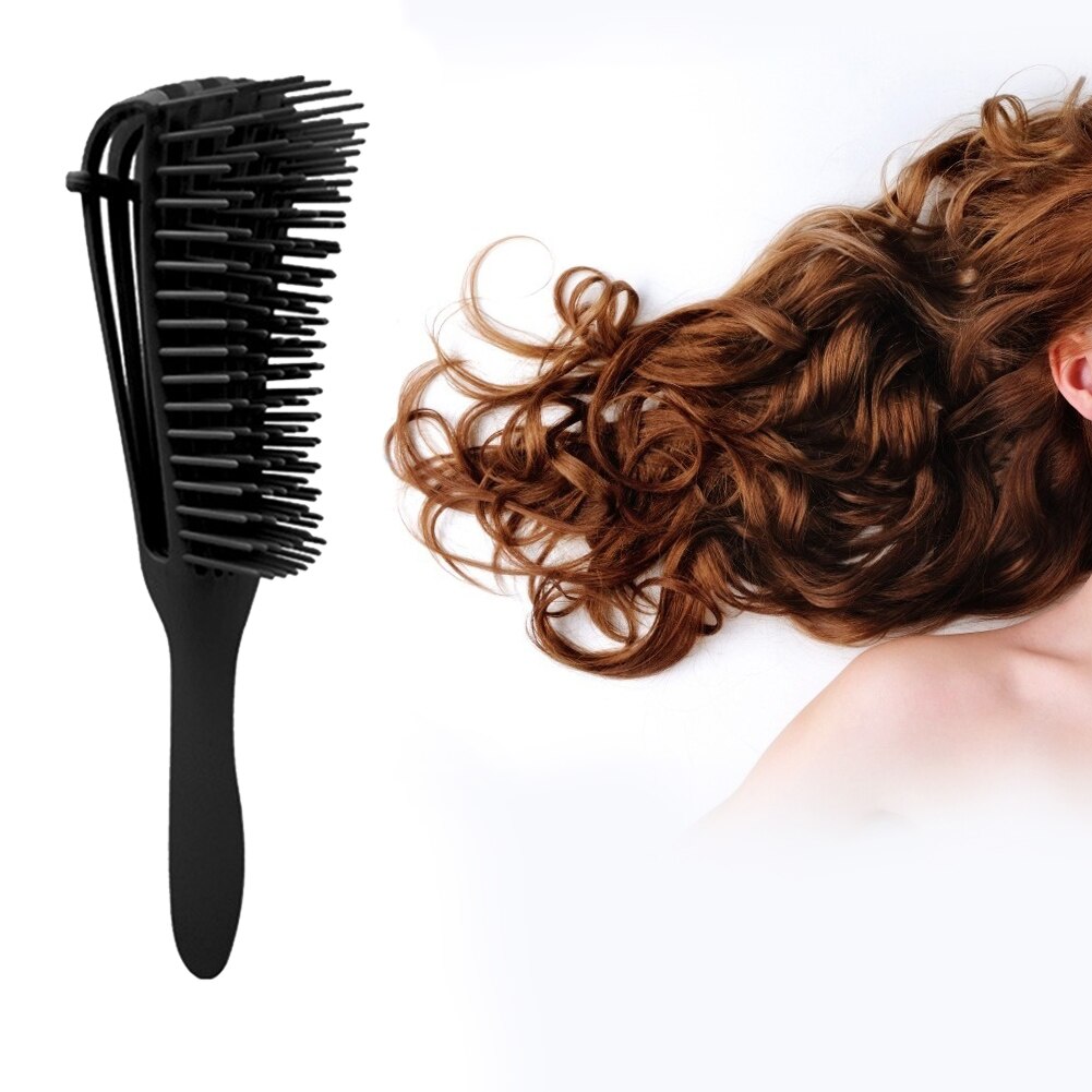 3Pcs Massage Detangling Borstel Hoofdhuid Massage Haar Kam Detangling Borstel Voor Krullend Haar Borstel Nat Krullend Haarborstel Vrouwen
