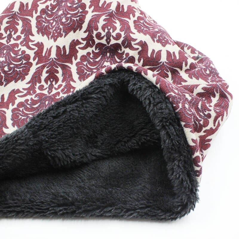 LOVINGSHA Warm Ladies Skullies Beanies Brand Autumn Winter Vintage Multifunction Hats For Women Girl Scarf HT059