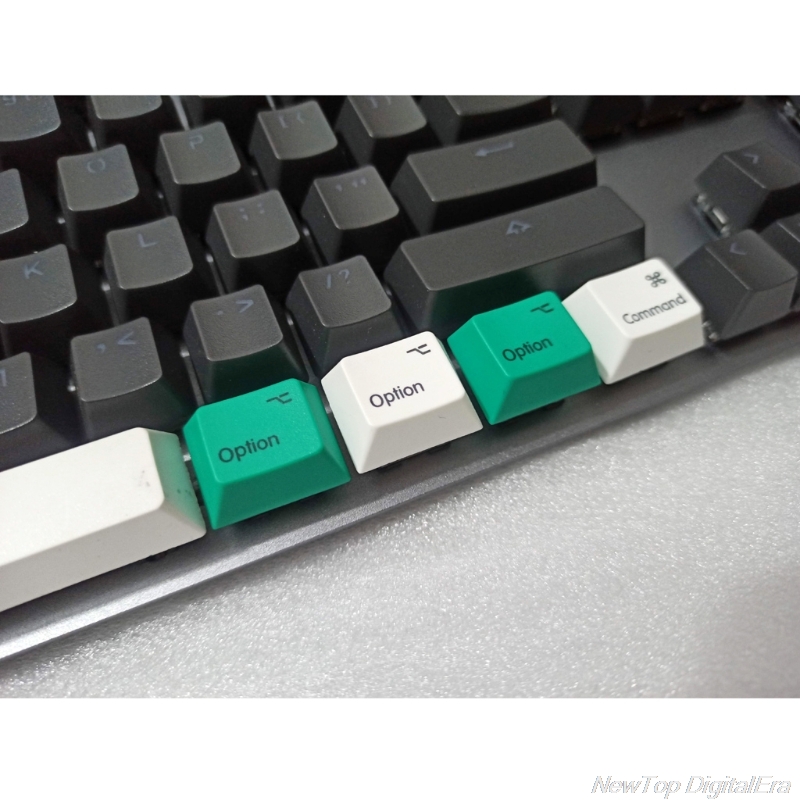 4Pcs Common Option PBT Dye Subbed Mac Keycaps R1 For Mechanical keyboard Keycaps 1.25U 1.25X Key Cap M11 21