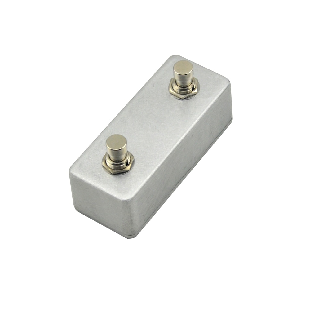 Guitar dual 2 channel footswitch switch Pedal latching or Momentary for Guitar Amp parts