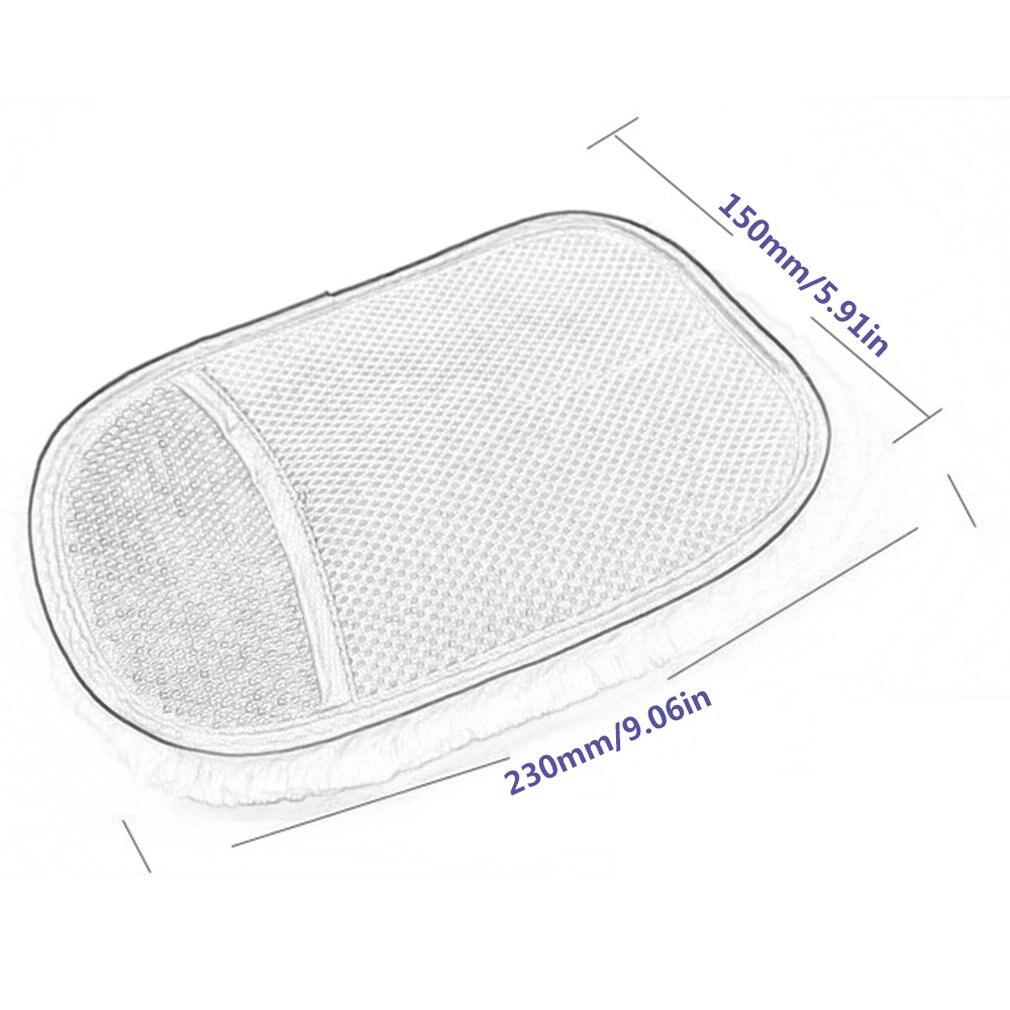 Guantes de lana suave para lavado de coches, microfibra, cuidado del coche, 210x140mm