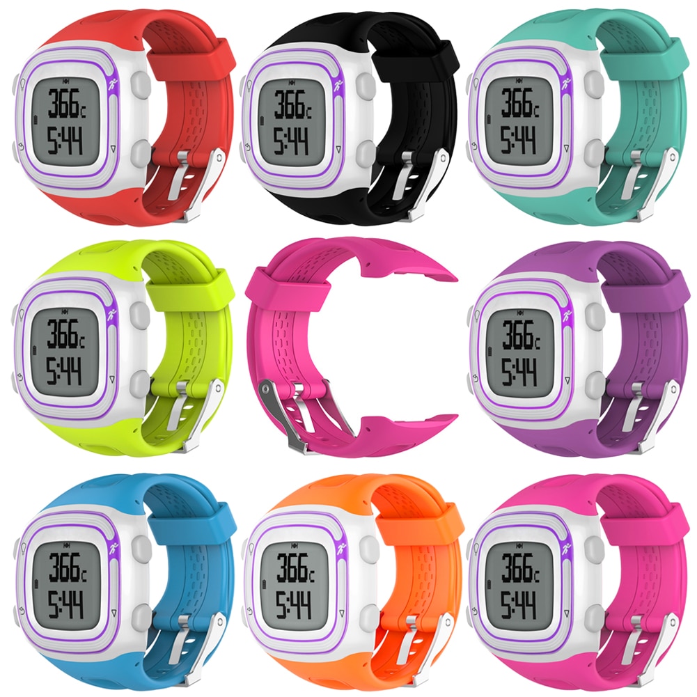 Couple édition Silicone bracelet de remplacement pour Garmin Forerunner 10/15 dispositif portable intelligent