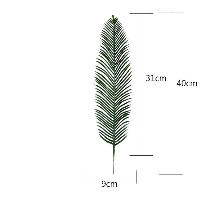 1pcs artificial flower plastic wild sunflower leaf wedding decoration home decoration iron tree leaf artificial plant: xdks-421