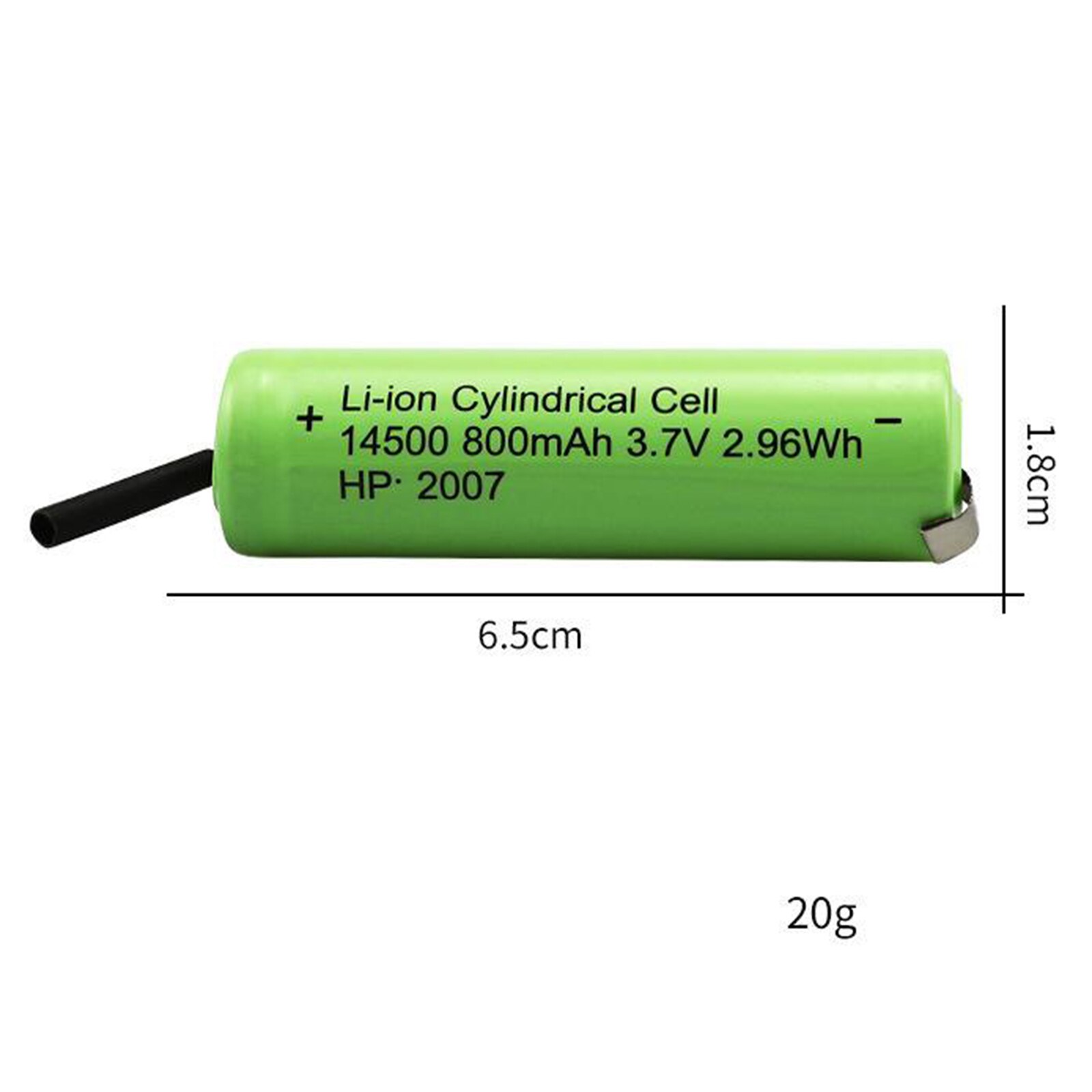 Battery Replacement for D8 Electric Trimmer Parts Accessories DC 3.7V High Performance Hair Clipper Rotary Motor