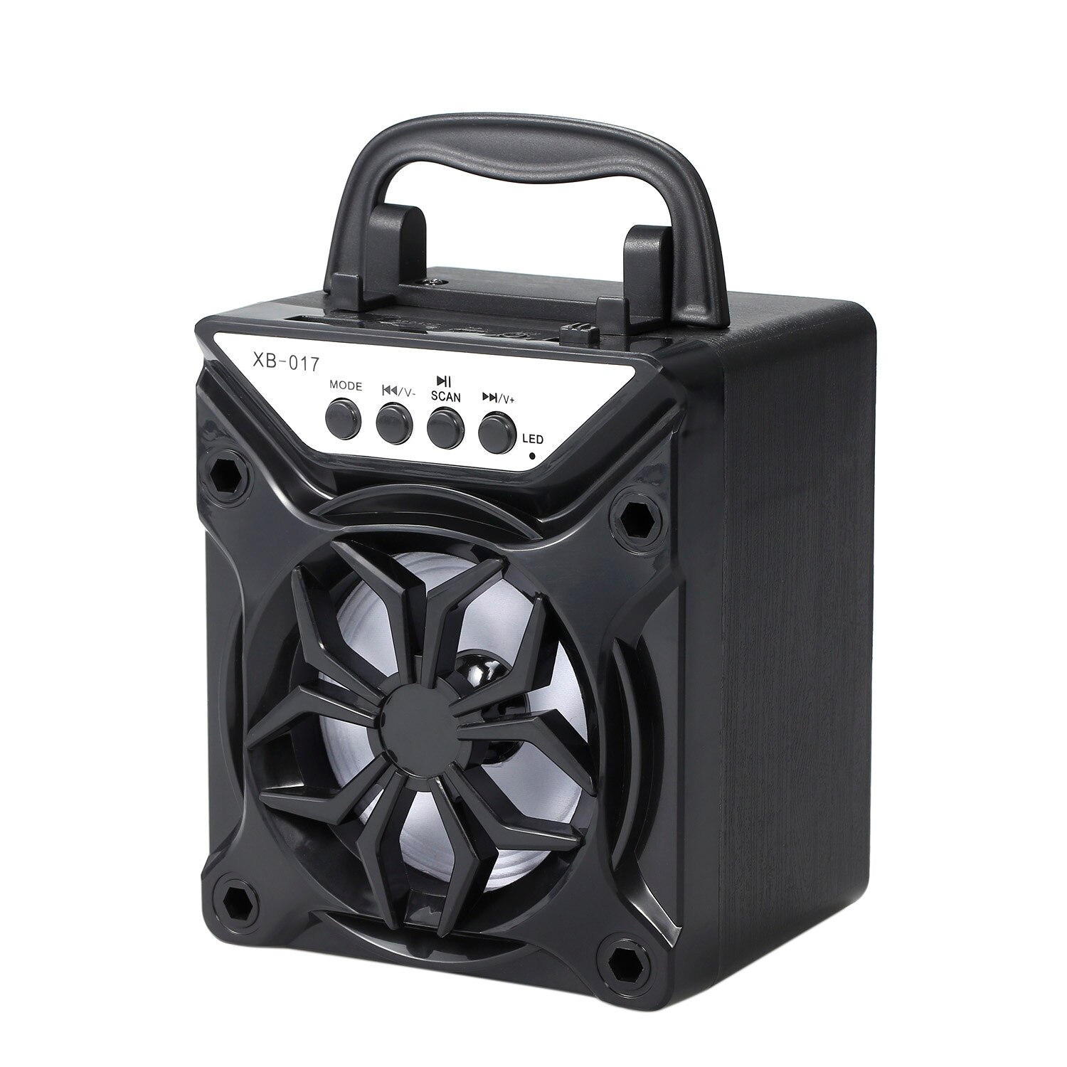 Draagbare Draadloze Bluetooth Outdoor Luidspreker Stereo Fm Radio Led Light Waterdichte Draagbare Outdoor Speaker Met Microfoon