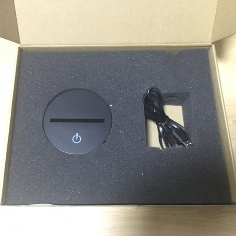 3D LED Nachtlampje Alert Kat met 7 Kleuren Licht voor Thuis Decoratie Lamp Verbazingwekkende Visualisatie Illusion