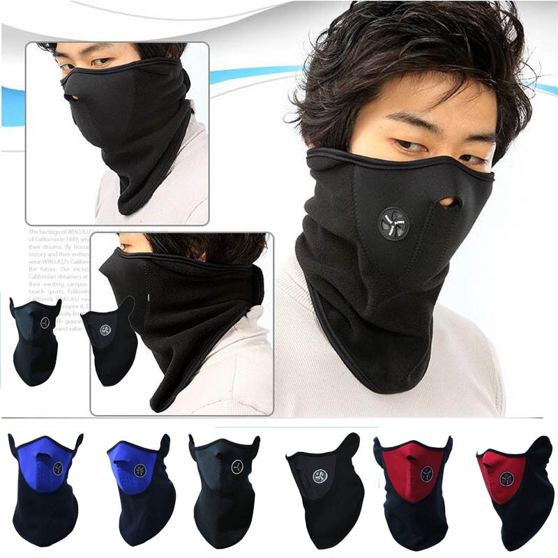 warm Winddicht beschermende gezichtsmasker CS head sjaal hoed koude winter wind elektrische motorrijden masker zwart rood blauw