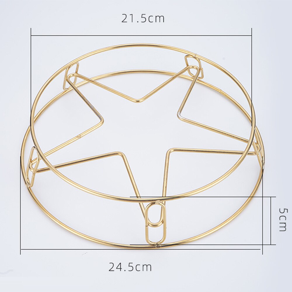 Five-pointed Star Stainless Steel Steaming Racks Kitchen Tools Heat Insulation Anti-Scalding Pot Holder Pot Pad Stand: A