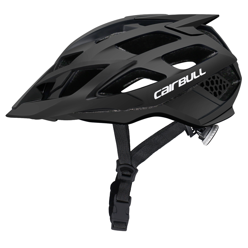 casco de bicicleta Cairbull para hombre, casco de bicicleta MTB, casco de ciclismo, casco de seguridad deportivo para bicicleta, PC + casco de ciclismo EPS CB-12: l / Negro