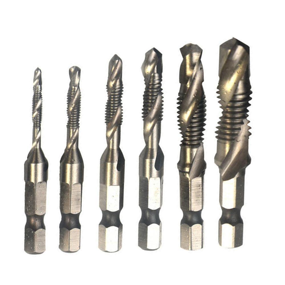M3-M10 Screw Tap Drill Bits HSS Taps Woodworking M... – Vicedeal