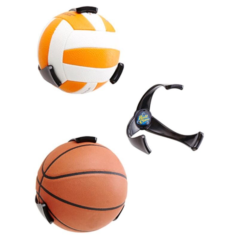 Soporte de plástico para pelota de baloncesto, soporte para baloncesto, fútbol, fútbol, Rugby, suministros de pie, soportes de almacenamiento en el hogar