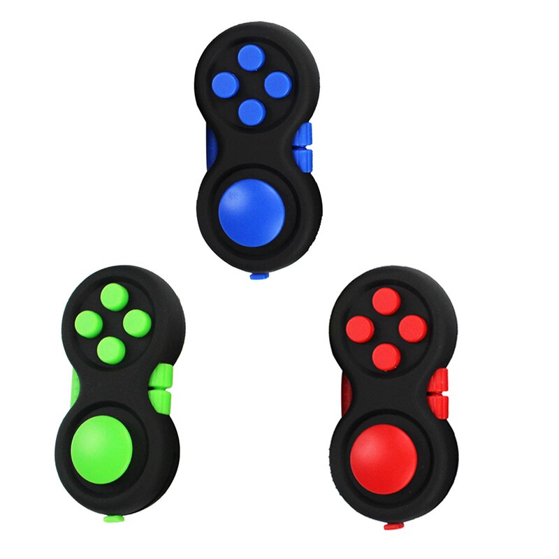 ZK60 antistress toy for adults children kids fidget pad stress relief squeeze fun hand interactive toy office christmas: three-J