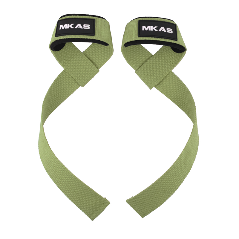 Fitness Lifting Polsband Brace voor Gewichtheffen Crossfit Bodybuilding Ondersteuning Kettlebell Halter Gewichten Krachttraining: Donker Kaki