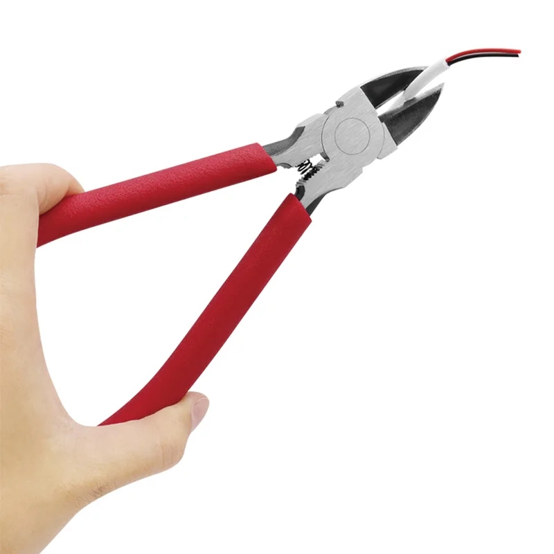 Pince coupante à fil diagonale, pince coupante latérale pour couper des fils de cuivre, pièces de précision, jambes, outil artisanal de bijoux, 1 pièce