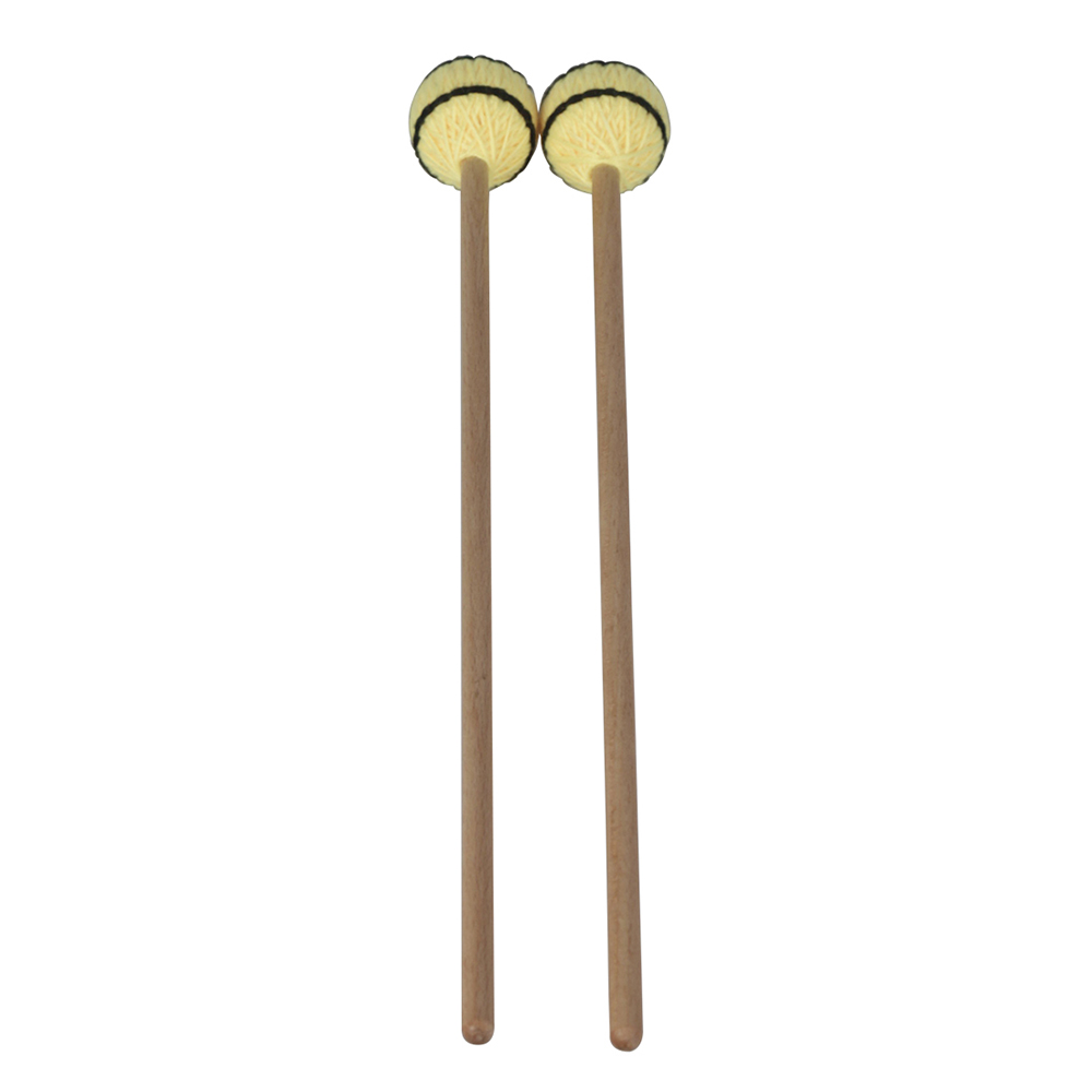 1 par marimba stick klubber xylofon glockenspel hammer med bøgehåndtag percussion instrument tilbehør til amatører