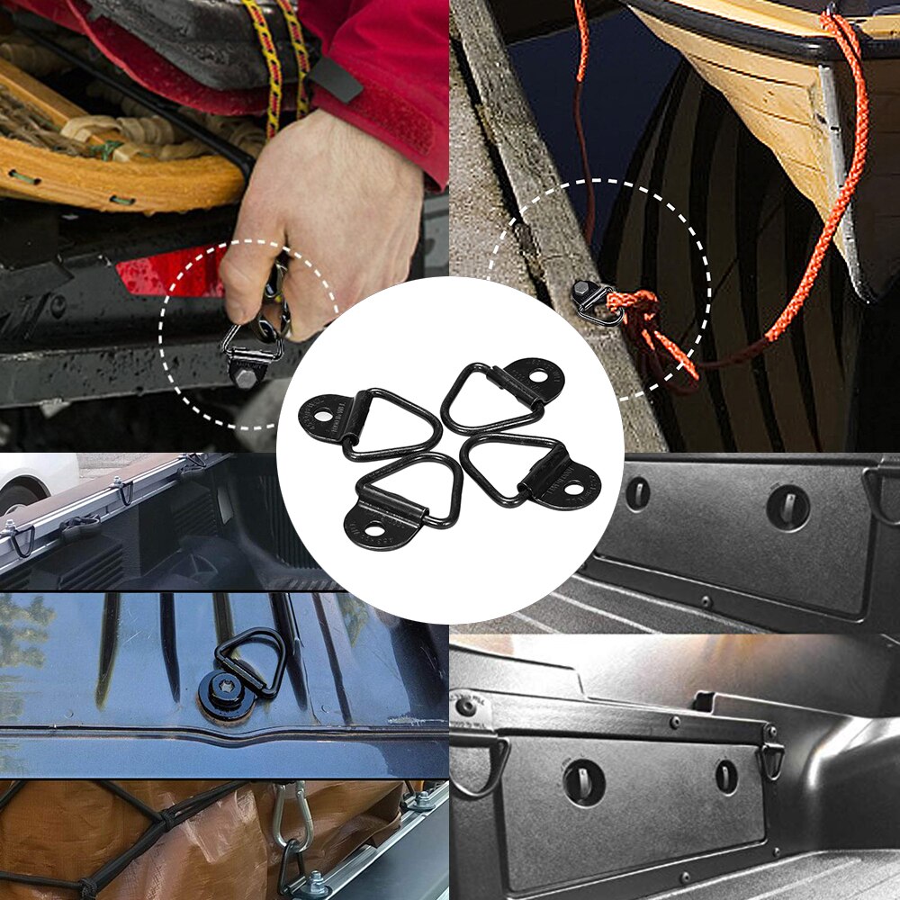 Cargo Tie-Down Anchors V-Ring Bolton Trailer Anchor for Trailers Trucks Warehouses