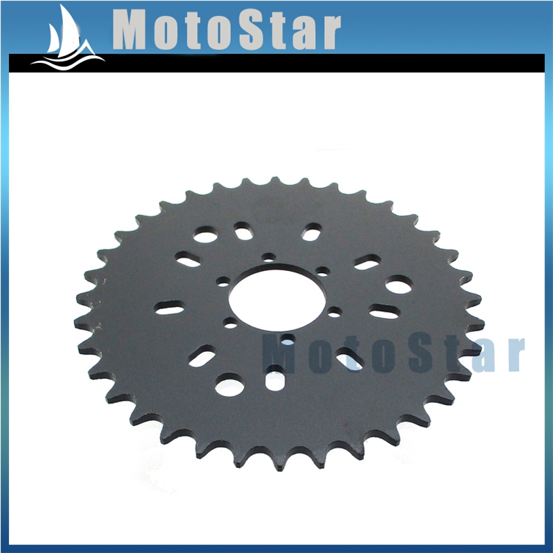 6 Hole 36 T Rear Chain Sprocket For 49cc 50cc 60cc 80cc Motorized Bicycle Push Bike