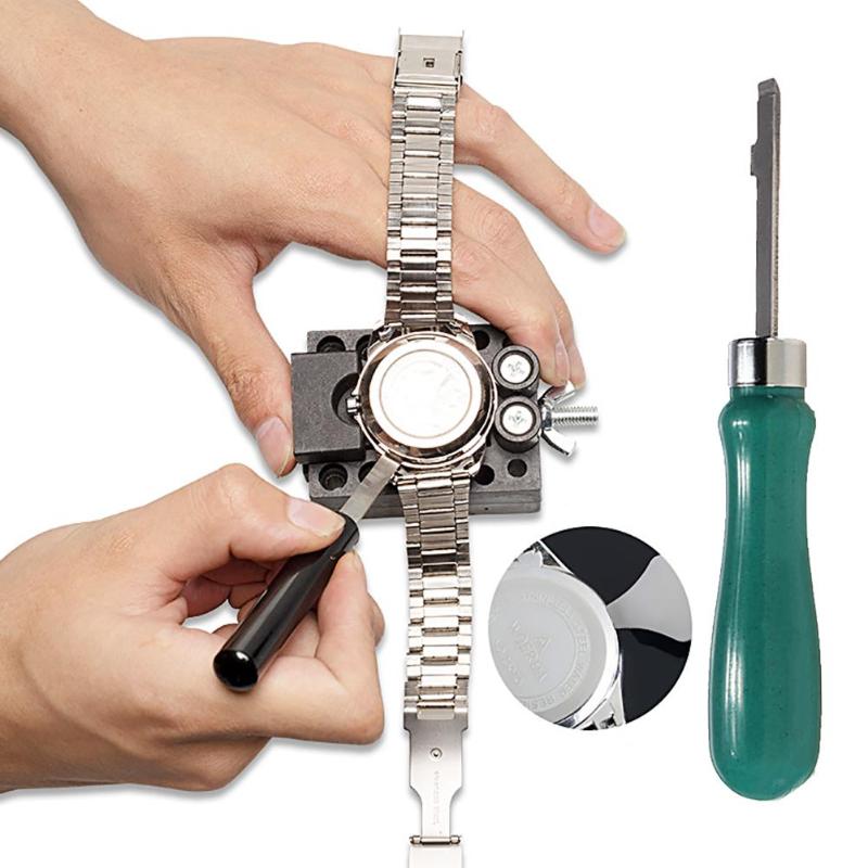 Opening Horloge Reparatie Tool Kit Klok Back Cover Horloge Case Opener Remover Tool