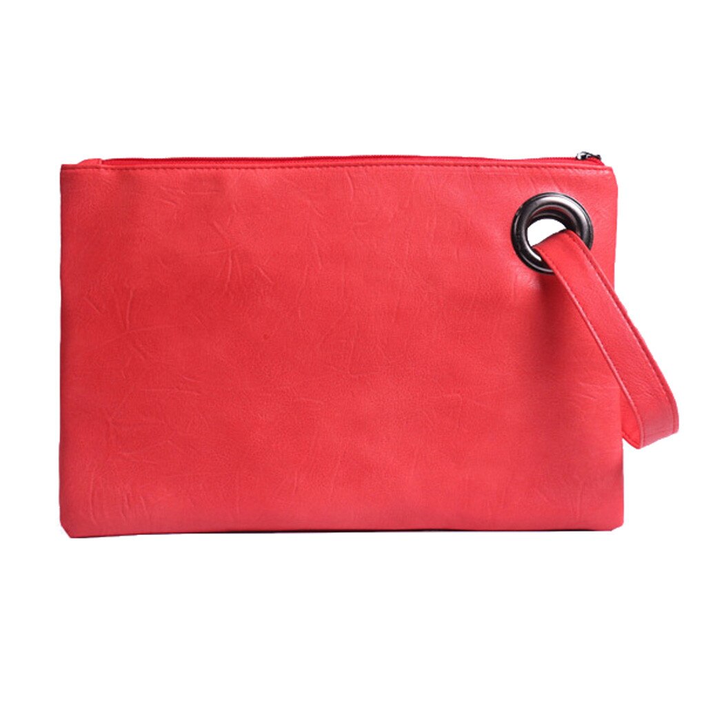 Crossbody Bag Sacchetto Del Telefono Mobile Delle Donne del Sacchetto di Frizione Della Signora di Modo della Chiusura Lampo del Sacchetto Della Busta Della Borsa Della Borsa Da Sera Sacchetto Del Partito Del Sacchetto #624 P: Hot Pink