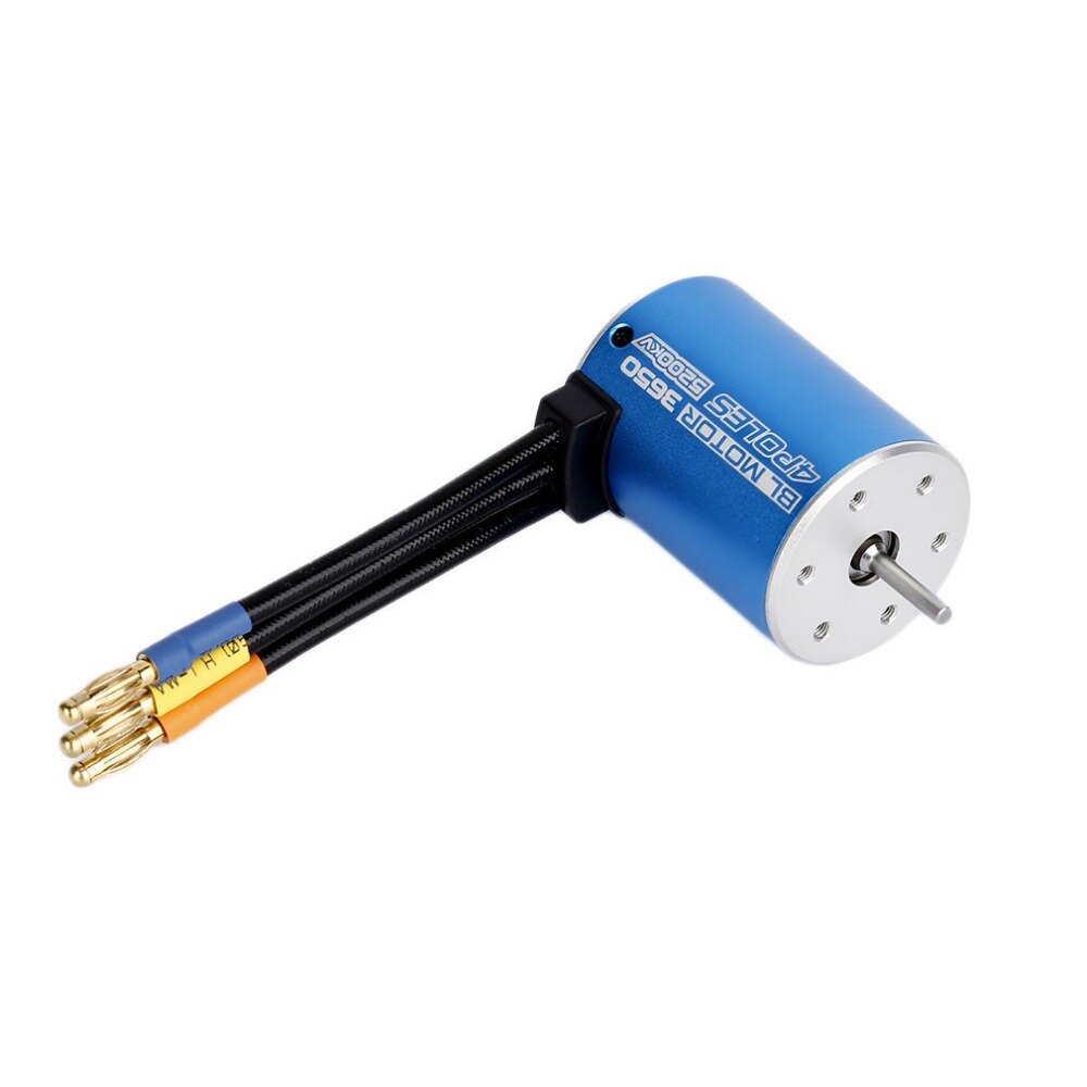 3650 4 Polen 5200KV Borstelloze Motor Sensorless Motor Voor 1/10 Rc Auto Boot Professionele Afstandsbediening Speelgoed Onderdelen