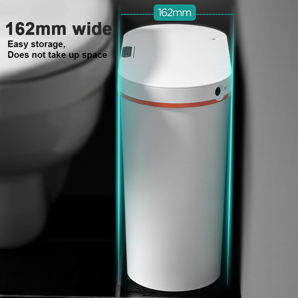 Aromatherapy Smart Garbage Bin Automatic Household Bathroom Toilet Bedroom Living Room Waterproof Narrow Seam Sensor Bin