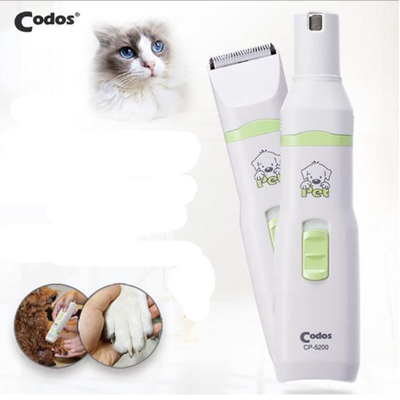 codos Hair Trimmer 2 in1 Pet nail hair trimming Do... – Grandado